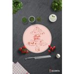 Cam Kesme Tahtası - Cam Kesme Tablası | Mutlu Yıllar | Çap32cm