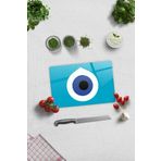 Cam Kesme Tahtası - Cam Kesme Tablası | Nazar Boncuğu | 20cm x 30cm