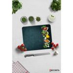Cam Kesme Tahtası - Cam Kesme Tablası | Renkli Baharatlar | 29cm x 34cm