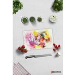 Cam Kesme Tahtası - Cam Kesme Tablası | Renkli Sonbahar | 20cm x 30cm