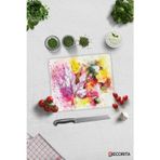 Cam Kesme Tahtası - Cam Kesme Tablası | Renkli Sonbahar | 29cm x 34cm