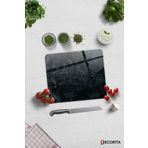 Cam Kesme Tahtası - Cam Kesme Tablası | Şef Kesme Tahtası | 29cm x 34cm