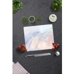 Cam Kesme Tahtası - Cam Kesme Tablası | Supreme Mermer Görünümlü | 29cm x 34cm