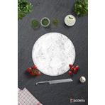 Cam Kesme Tahtası - Cam Kesme Tablası | Taş Görünümlü | Çap32cm