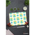 Cam Kesme Tahtası - Cam Kesme Tablası | Yelken Desenli | 30cm x 40cm