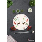 Cam Kesme Tahtası - Cam Kesme Tablası | Yılbaşı Temalı | Çap32cm