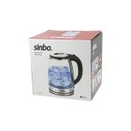 CAM KETTLE SU ISITICISI 1.8LT GİZLİ REZİDANS 360° DÖNEBİLME ÖZELLİK 1850-2200W SK-8029 (5343)