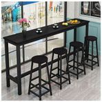 Cam Konsol Koridor Masaları İnce Arka Koltuk Masa Rafı Giriş Mermer, Modern Ahşap Bar Masası Ev Mutfak Tezgah Yüksekliği Yemek Konsolu Kanepe Masa Siyah Kaplama 100 x 30 x 100 cm
