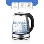 CAM - LEDLİ KETTLE 1.8LT GİZLİ REZİSTANS - KABLOSUZ 360 DERECE GÖVDE 1500W SK-8033 (4604)