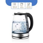 Cam - Ledli Kettle 1.8Lt Gizli Rezistans - Kablosuz 360 Derece Gövde 1500W Sk-8033 (5047)