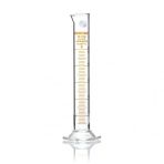 Cam Mezür 50 Ml - Dereceli Silindir Sertifikalı - 100 Borosilikat - Altıgen Taban - Taksimat:1.0ml