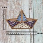 Cam Mozaik Sanat Seti Kendin Yap Dıy Mozaik Kağıttan Gemi Tablo Çocuk Etkinlik Hobi ve Sanat Seti