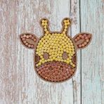 Cam Mozaik Sanat Seti Kendin Yap Dıy Mozaik Zürafa Tablo Çocuk Etkinlik Hobi ve Sanat Seti