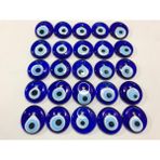 Cam Nazarlık 25 Adet 4-4.2 Cm Cam Nazar Boncuğu Ağaç Süsü Bahçe Süsü Duvar Süsünazarlık