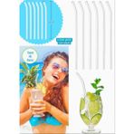 Cam Pipet 6lı Cam Pipet Termosilikat (Isıya Dayanıklı) - 010 - Beyaz