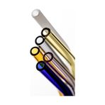 Cam Pipet 8 x 200 Mm Renkli Eğimli 6 Lı + Fırça Set