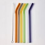 Cam Pipet - Renkli - 12Lİ SET