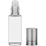 Cam Roll On Şişe Gümüş Kapaklı 5 ml 20 Adet