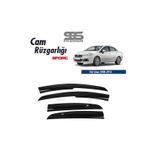Cam Rüzgarlığı Fiat Linea 2006-2016 Mügen Tip Piano Black (STS OTO AKSESUAR)