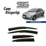 Cam Rüzgarlığı Ford Focus 2 2004-2010 Sedan Mügen Tip Piano Black (STS OTO AKSESUAR)