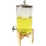 Cam Sebil, Damacana, Şerbetlik, Limonatalık, Musluklu 10 Lt. - Şeffaf
