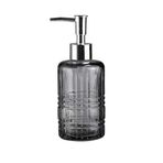 CAM SIVI SABUNLUK,YILDIZ DESENLİ GRİ 300ML 6,8X17,6CM