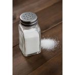 Cam Tuzluk Biberlik 100 ml Şeffaf Sofra Baharatlık