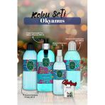 Cam ve Pet şişe Kolonya 400ml, Kolonya 150ml, Sıvı Sabun 500ml ve Rosie Pamuk