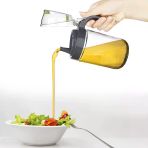 Cam Yağdanlık Kulplu Sirkelik Sosluk 660Ml (1021)