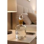 Cam Yaldızlı El İmalatı 1 Litre Su Viski Şişesi Başucu Sürahisi M7
