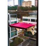 Cama Asılan Vantuzlu Kedi Yatağı Fuşya Renk Yıkanabilir 5 Renk 2 Boy Battaniye Opsiyonu - Açık Pembe - Seçenek 1