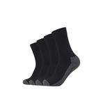 Camano Black 05 4'lü Paket Siyah Erkek Spor Çorabı