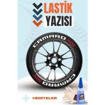 Camaro Motosiklet Ve Otomobil Araç 3D Oto Lastik Yazısı Sticker Arma Seti – 8 Adet