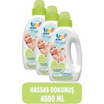 Çamaşır Deterjanı Sensitive 1500ML Hassas Dokunuş -Yeşil -3 Lü Set