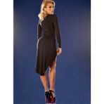 Çamaşır Kenti B101206 Gecelik Tanga Takım - Siyah - L - XL
