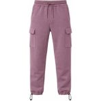 Çamaşır Kenti Erkek Baggy Üç Iplik Kargo Cepli Eşofman Ayarlanabilir Paça Beli Ipli Pantolon - Gül Kurusu - XL
