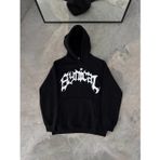 Çamaşır Kenti Üç İplik Kapşonlu Baskılı Oversize SweatShirt