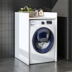 Çamaşır-Kurutma Makinesi Dolabı Kapaksız Banyo Dolabı 65 cm - Beyaz