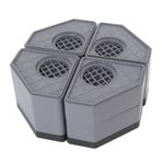 Çamaşır Makinesi Anti Titreşim Pedleri, 4pcs Şok Geçirmez gürültü önleyici Yıkama Kurutucu Stabilizatör Antivibrasyon rondelası yıkıcı Yükselticiler, Yürümeyi durdurmayı