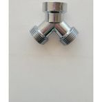 Çamaşır Makinesi Musluk Çatalı Krom 3/4 Ölçü Standart Metal