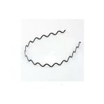 Çamaşırsepeti 3 Adet Metal Kırılmaz Zigzag Erkek / Kadın Unisex Saç Tacı / Taç