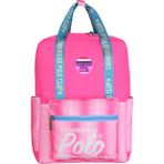 Cambridge Polo Club American Chic Çok Gözlü Unisex Pembe Çocuk İlkokul Çantası