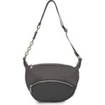 Cambridge Polo Club Cambirdge Polo Club Zincir Detaylı Fermuarlı Kadın Omuz Çantası MB15 - 25x10x4 - Gri