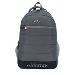Cambridge Polo Club Minimalist Tasarım Gri Unisex Okul Günlük Seyahat Sırt Çantası - Plcan2166-003