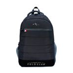 Cambridge Polo Club Minimalist Tasarım Siyah Unisex Okul Günlük Seyahat Sırt Çantası - Plcan2166-001
