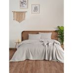 Cambridge Yatak Örtüsü Seti Tek Kişilik - Açık Gri - 180 x 230 cm