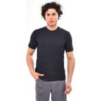 Çamdalı İş Elbiseleri Bisiklet Yaka Lacivert Kısa Kollu Süprem Iş Tişörtü O Yaka T-shirt