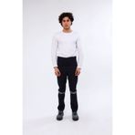 Çamdalı İş Elbiseleri Likralı Komando Cepli İş Pantolonu 16/12 Pamuk Gabardin Lacivert İş Pantolonu Tek Komando Cepli