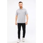 Çamdalı Iş Elbiseleri Polo Yaka Gri Kısa Kollu Süprem Iş Tişörtü - Polo Yaka T-Shirt - 3XL