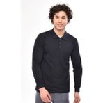 Çamdalı Iş Elbiseleri - Polo Yaka Lacivert 20/10 Iki Iplik Kışlık Iş Sweatshirt XXL - 2XL
